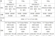 苹果14配置参数表